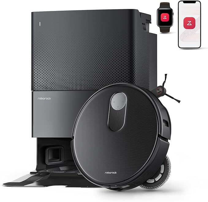 Roborock Qrevo Slim Saugroboter: Ultraflach, 11.000Pa, StarSight Navigation, 8-in-1 Dock