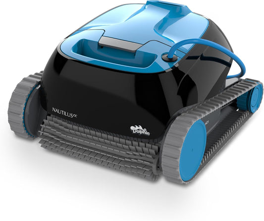 Dolphin Nautilus CC Poolroboter mit Kabel, Boden- und Wandreinigung, energiesparend, für Einbaupools bis 10 m