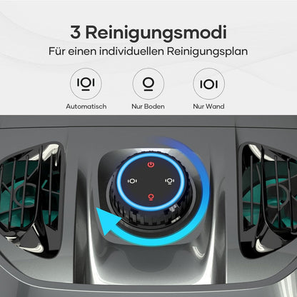 AIPER ZT6002 Poolroboter, Quad-Motor, WavePath, 3 Modi, Kabellos, Boden & Wand, bis 150㎡