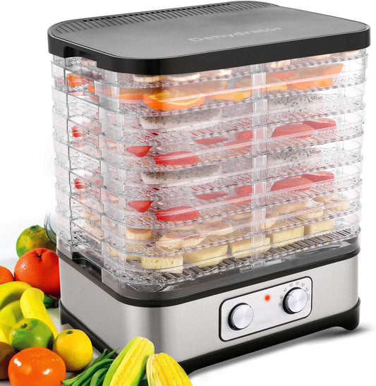 Dehydrator Dehydrator with Temperature Control, 8 Levels Removable Dehydrator, Temperature Control 35-70°C for Meat